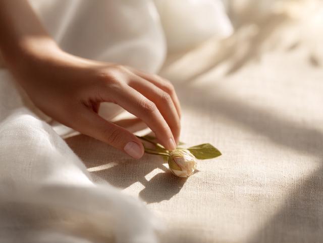 vrouw die met aandacht voor haar hormonale cyclus rustig stopt met roken