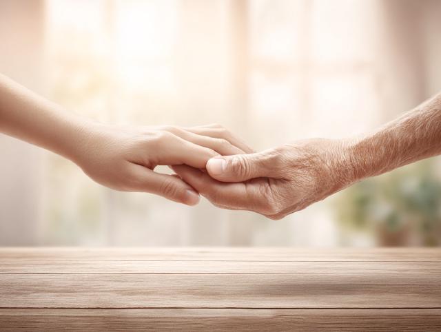familie die een naaste ondersteunt bij het stoppen met roken