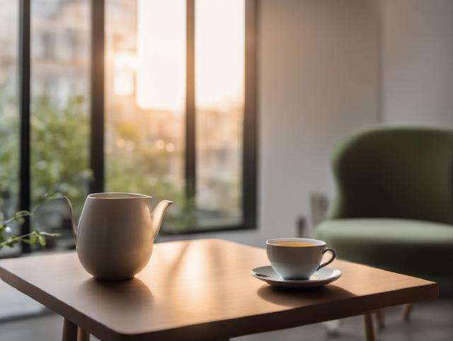 Ein ruhiger Morgen mit Tee und Notizbuch statt Rauchen