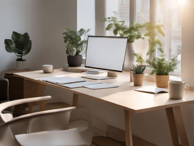 A calm desk reset during a workday craving