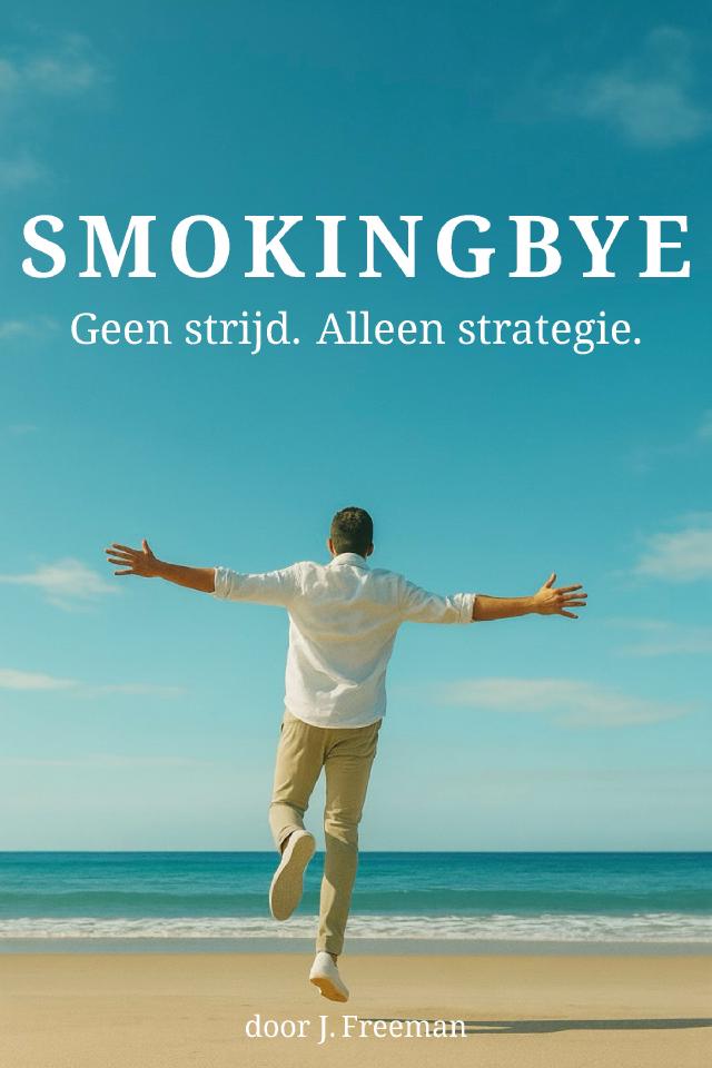 Een persoon die een doolhof verlaat — een metafoor voor een rustige uitweg uit roken